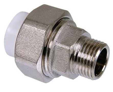 PPRC Oynar Başlıklı Rakor Dış Dişli 40 x1 1/4''mm (40/Koli)